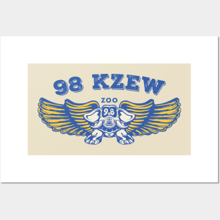 Vintage 70s KZEW 98 Dallas Posters and Art